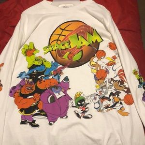 Space jam long sleeve shirt. Never worn.